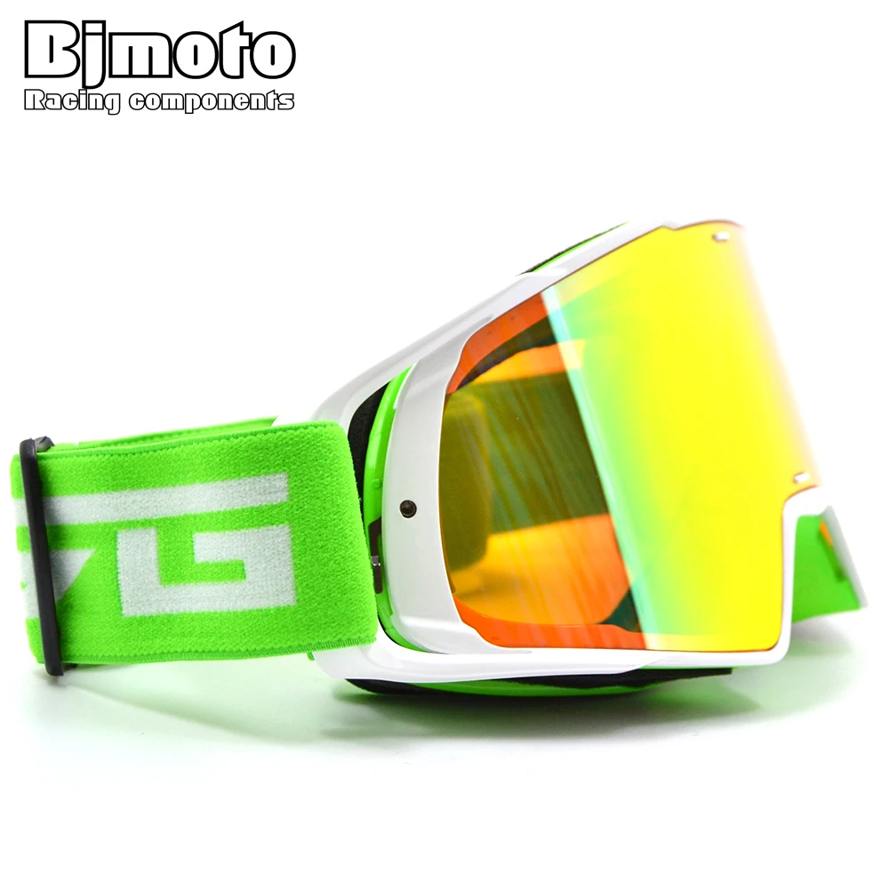 BJMOTO очки для мотокросса с очень прозрачными линзами ATV шлем Gafas внедорожные мотоциклетные очки солнцезащитные очки для шлема Dirt Bike