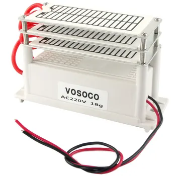 

18/h portable ozone generator 110V 220V ozone generator air purifier sterilizer treatment ozone addition in addition to formalde