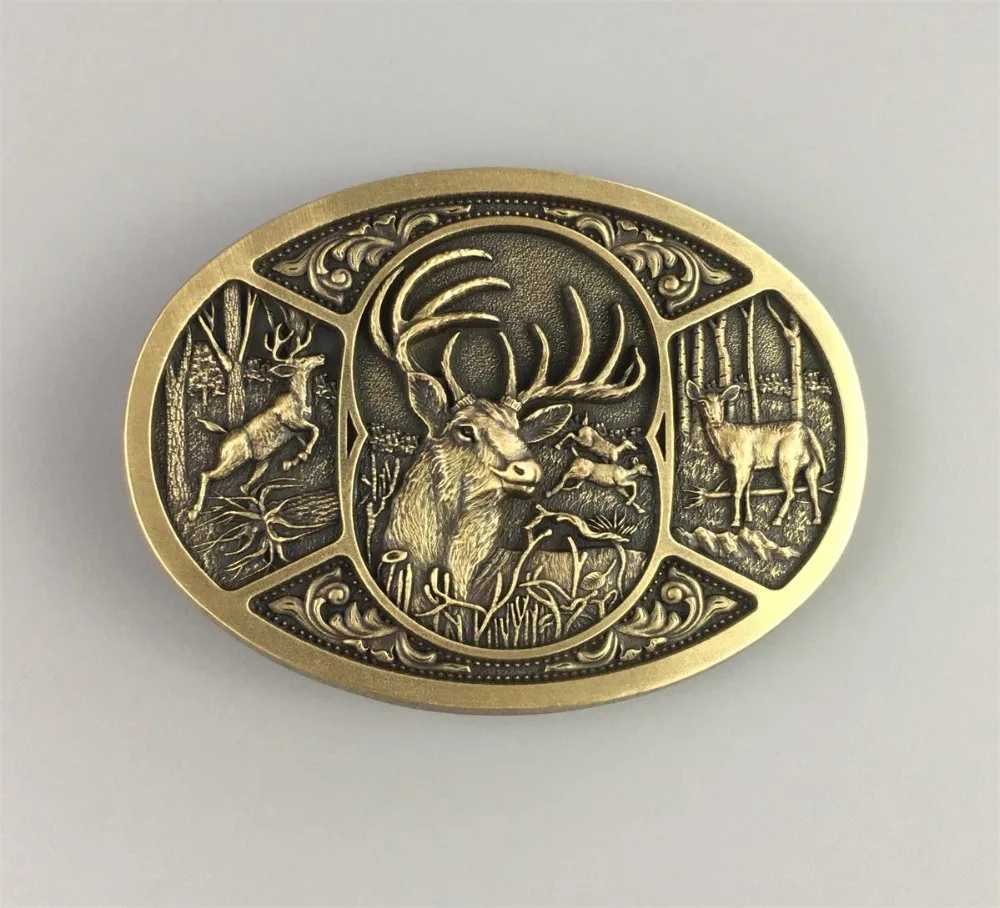 Buy New Vintage Bronze Plated Western Deer Hunter