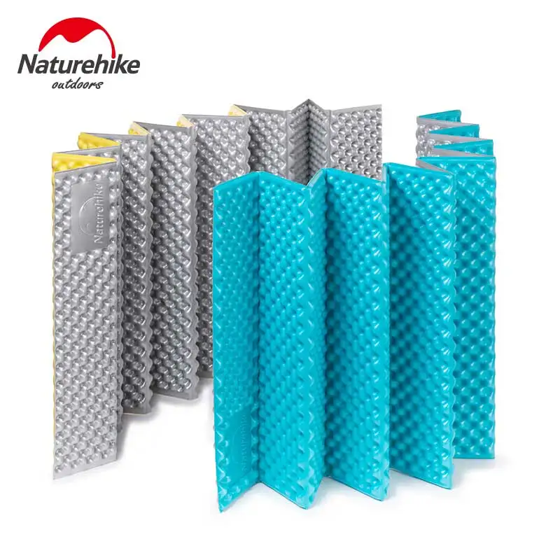 

Naturehike Outdoor Ultralight Egg Slot Aluminum Moisture-proof Mat Sleeping Pad Foldable Sleeping Bed For Camping Beach Picnic T
