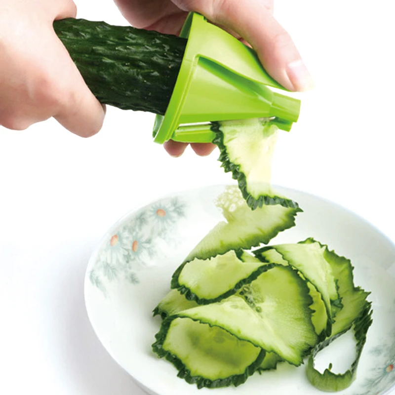 Vegetable Fruit Spiral Grater Slicer Cutter