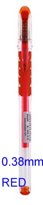 Пилот ручка WINGEL BL-WG 0,38 мм 0,5 мм гелевая ручка Япония - Цвет: 038mm Red