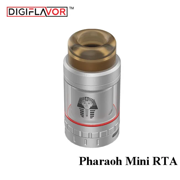 

Newest 2ML Digiflavor Pharaoh Mini RTA upgraded pharaoh RTA Airflow Control System for 510 Thread ECigarette RTA Vape Tank