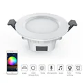 2019 neue Smart Downlight Bluetooth RGBW LED Licht Dimmbar mit App Fernbedienung Weiß & Warm Licht Smart Ändern Licht|Einbauleuchte| -
