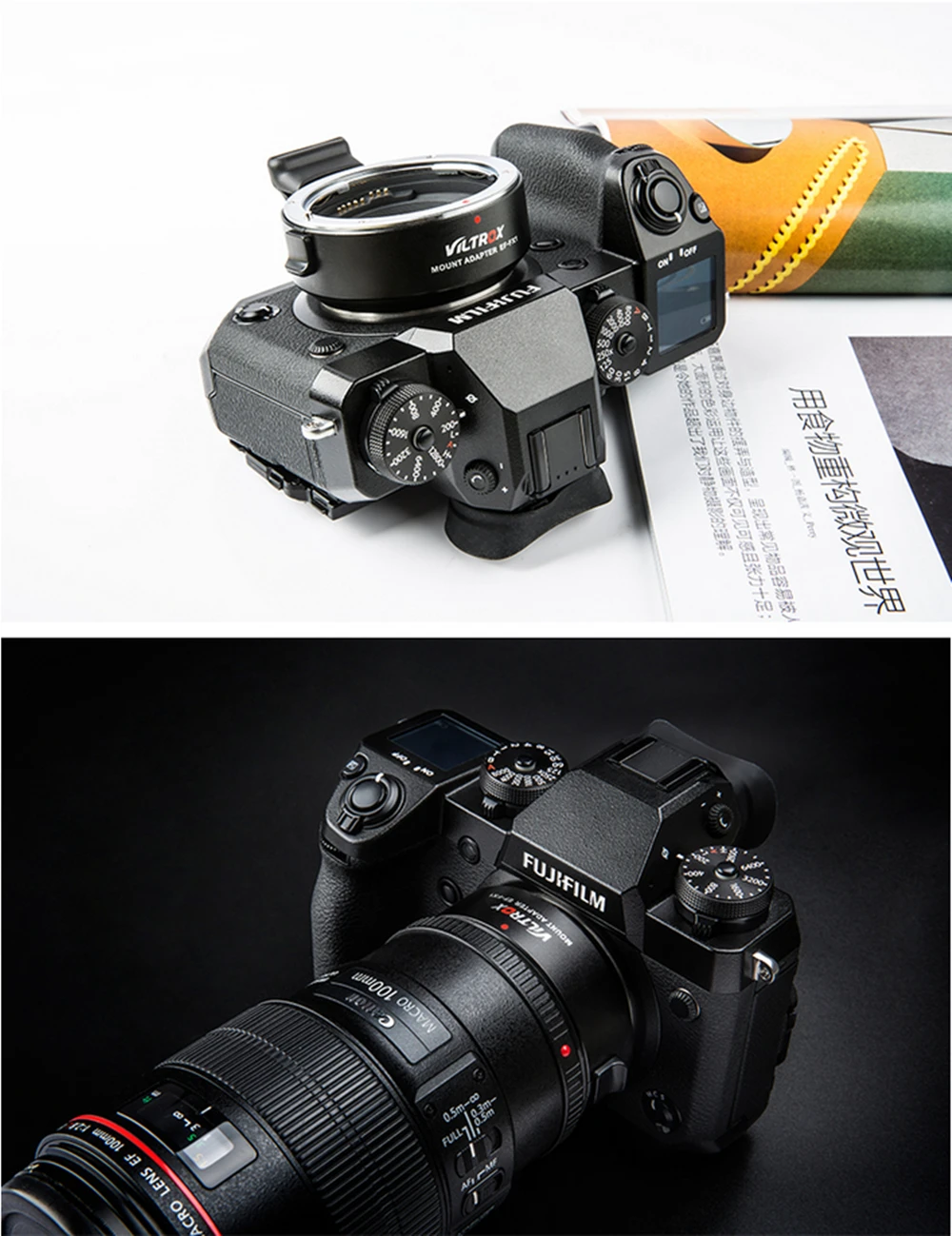 VILTROX EF-FX1 автофокусом для объектива с креплением для объектива USM Canon EF/EF-S Крепление объектива к Fuji Камера X-T1 X-T2 X-T10 X-T20 x-A3 X-A5 X-A10 X-PRO2