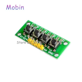

50PCS/LOT Keyboard module independent button module 4-bit independent keyboard module best quality Free shipping