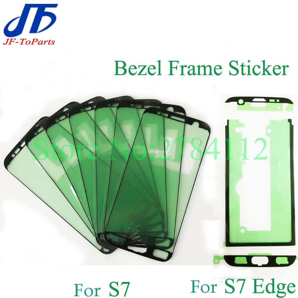 

10Pcs Frame Sticker for Samsung Galaxy s6 / s6 edge / S7 G930 / S7 Edge / S8 / S8 Plus G935F LCD Front Bezel Adhesive Glue Tape
