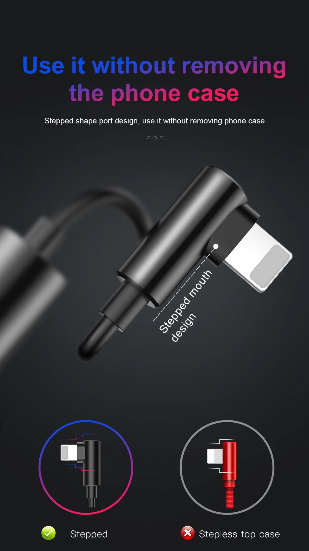 2 в 1 для Apple Lightning до 3,5 мм адаптер для наушников аудио Зарядка конвертер для iPhone xs max xr 11 pro 8 7 6s plus 5S ipad pro зарядное устройство 90 градусов 8-контактный aux кабель для прослушивания музыки ios 13 12 11 игровые наушники