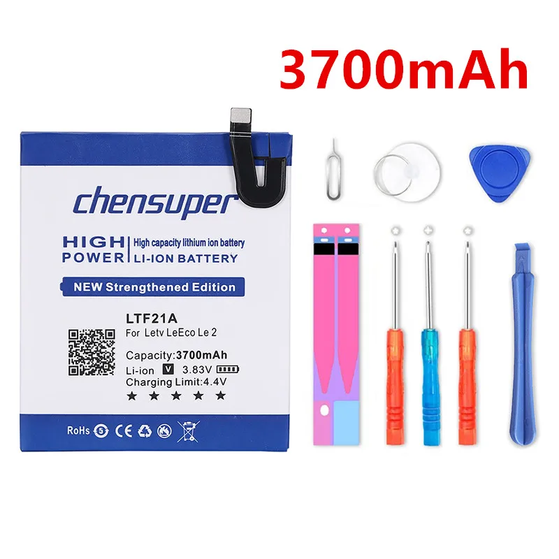 Аккумулятор chensuper 3700 мАч LTF21A для Letv LeEco Le 2 (pro) le 2S S3 X20 X626 X528 X621 X625 X25 X525 X620 X520 X522 X527