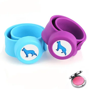 

Stainless Steel Dogs Kids Adjustable Mosquito Repellent Bangle Essential Oil Diffuser Bracelet Children Women Silicone Bracelet