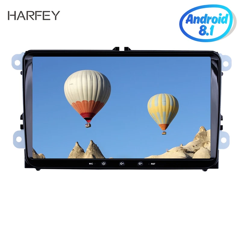 Универсальный автомобильный радиоприемник Harfey Android 7 1/8 1 2Din 9 &quotДля VW SEAT LEON CUPRA Golf