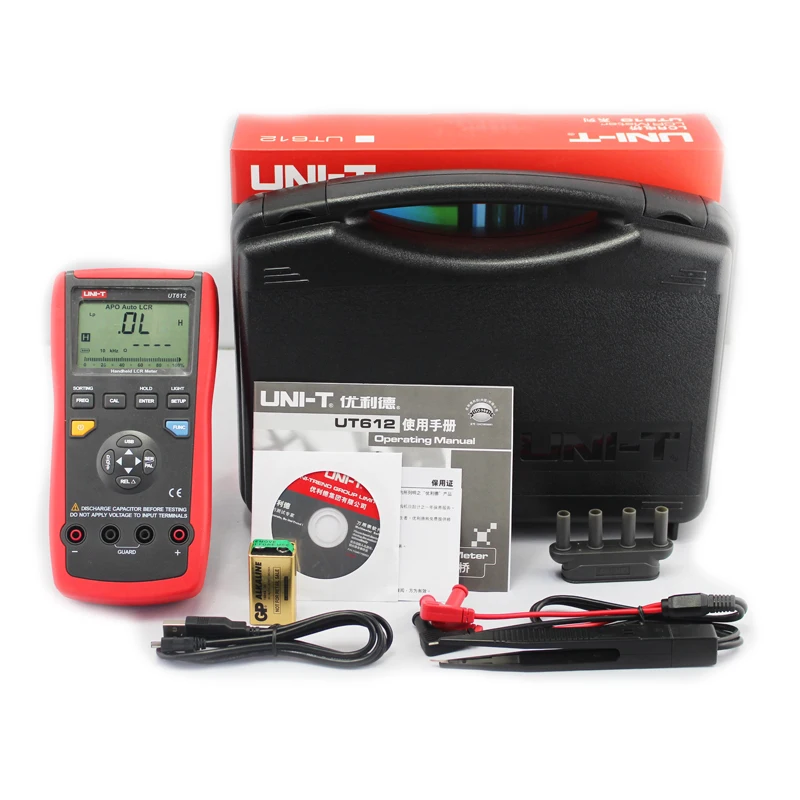 UNI T UT612 LCR Meters electronica elektronik electronics Inductance Capacitance eletronicos Resistance Phase Angle Multimeter UNI T UT612 LCR Meters electronica elektronik electronics Inductance Capacitance eletronicos Resistance Phase Angle Multimeter