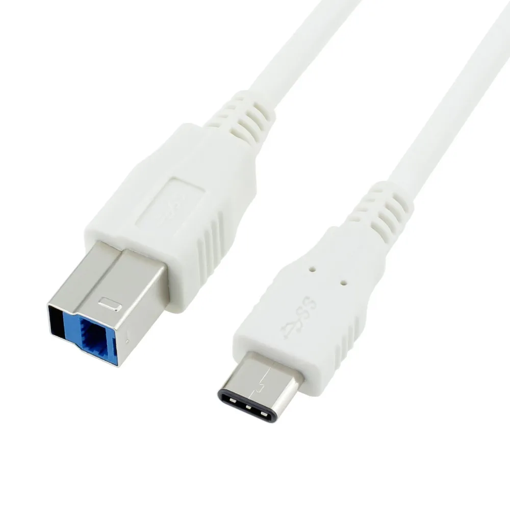 10Gbps USB 3.1 Type C to USB 3.0 B Data Cable USB3.1 Type-c to Printer Port cable For New Macbook Pro Nokia N1 Xiaomi 4S (1)