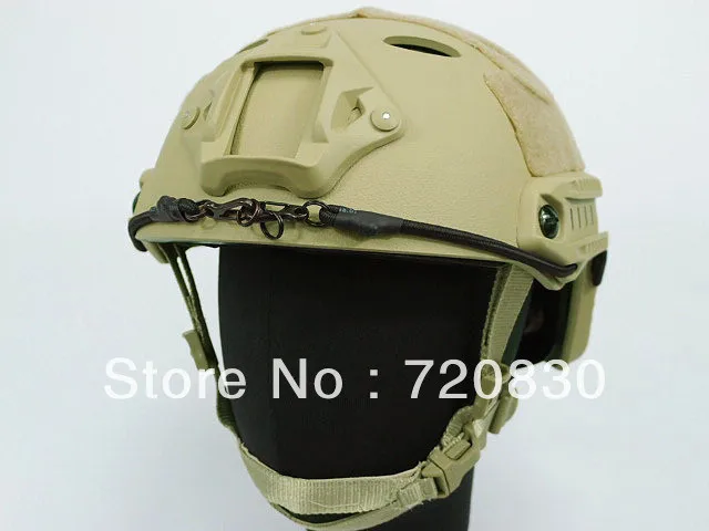 Страйкбол быстро карбоновый Стиль шлем Листва Зеленый на MC BK светло-коричневый OD - Цвет: TAN