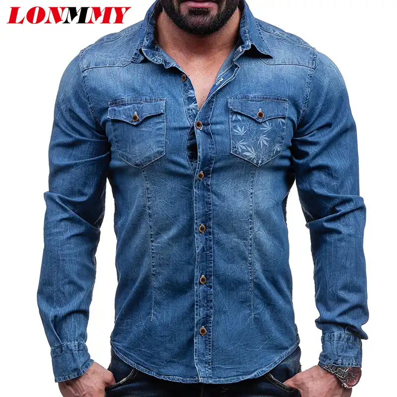 camisa social slim jeans