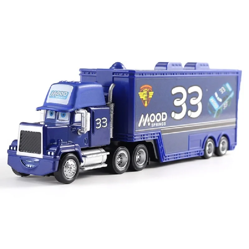 Автомобили disney Pixar Cars 2 Toys Mack Truck The King 1:55 литые под давлением фигурки из металлического сплава модель игрушки № 95 disney Cars 3