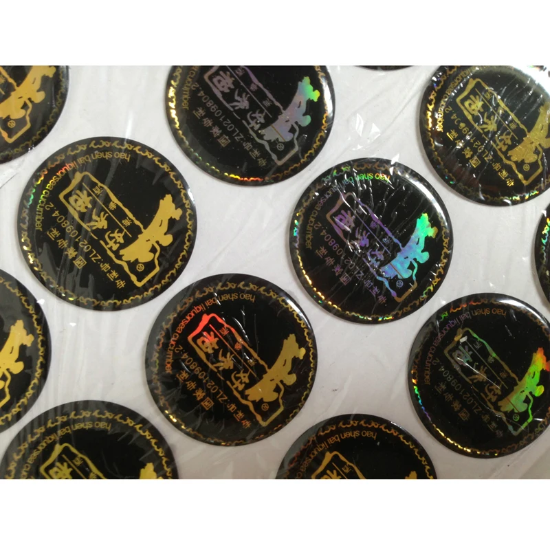 

Custom waterproof round polyurethane dome stickers, clear label sticker