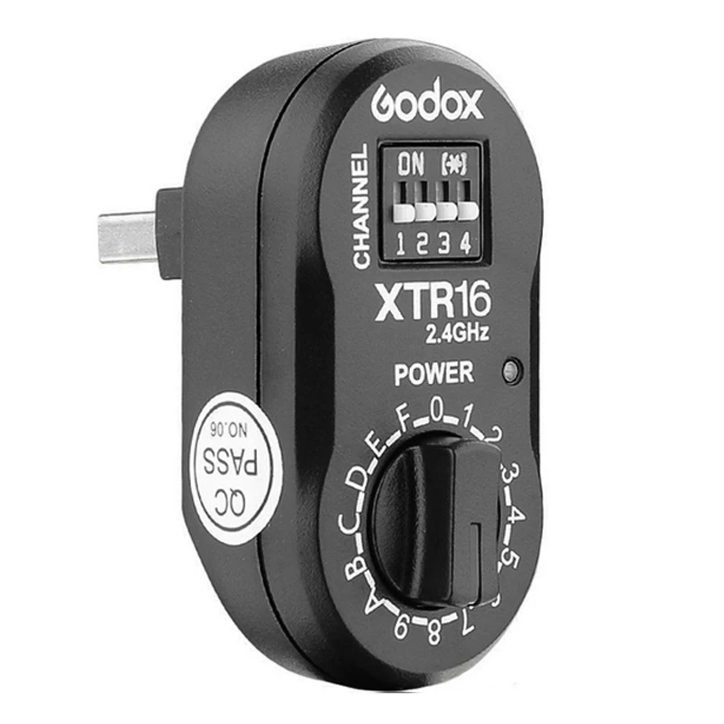 XTR-16 Wireless 2.4G Flash Receiver UK Godox X1T-N TTL Wireless Transmitter 