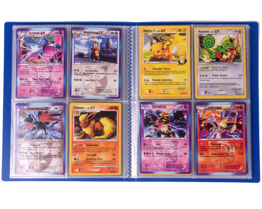 Pokemon Card Book Collecting 56 Card Album Playing Cards Holders