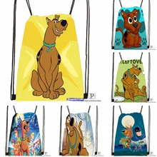 Пользовательские семь гномов походная сумка на шнурке милый рюкзак для детей(черная спинка) 31x40 см#180531-02-62