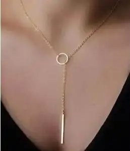 

XL0257 Free shipping 2015 Nueva unique form of connection up Suo Bala Bala snare collar para Venta people sweater chain necklace