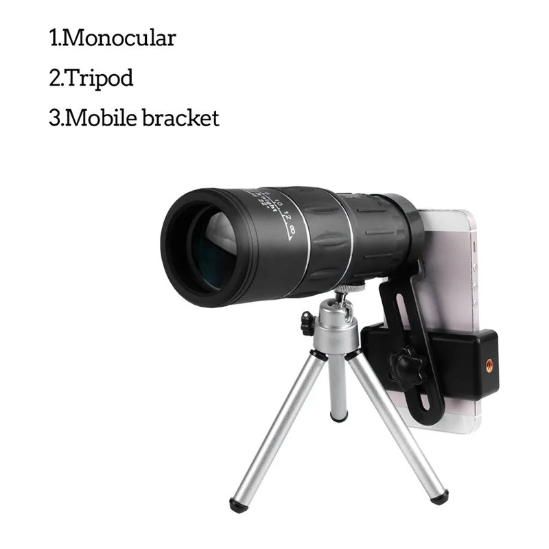 16X52 оптический Монокуляр высокой мощности телескоп для охоты оптические линзы Лучший Открытый зрительный прицел HT38-0007 - Цвет: all items