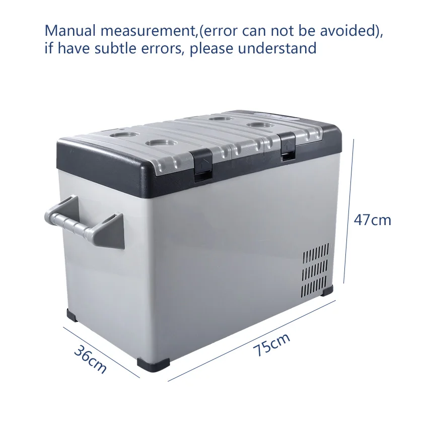 42L автомобиля Портативный морозильник мини холодильник компрессора коробка холодильник инсулина лед камеры 12/24 V Dual-Применение мини холодильник 110-220 V