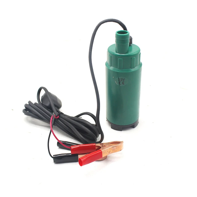 51mm DC Elektrische Diesel Kraftstoffpumpe 12 V 24 V 30L/min Wasser Öl Auto  Camping Angeln Tauch übertragen Kunststoff Mit Schalter - AliExpress