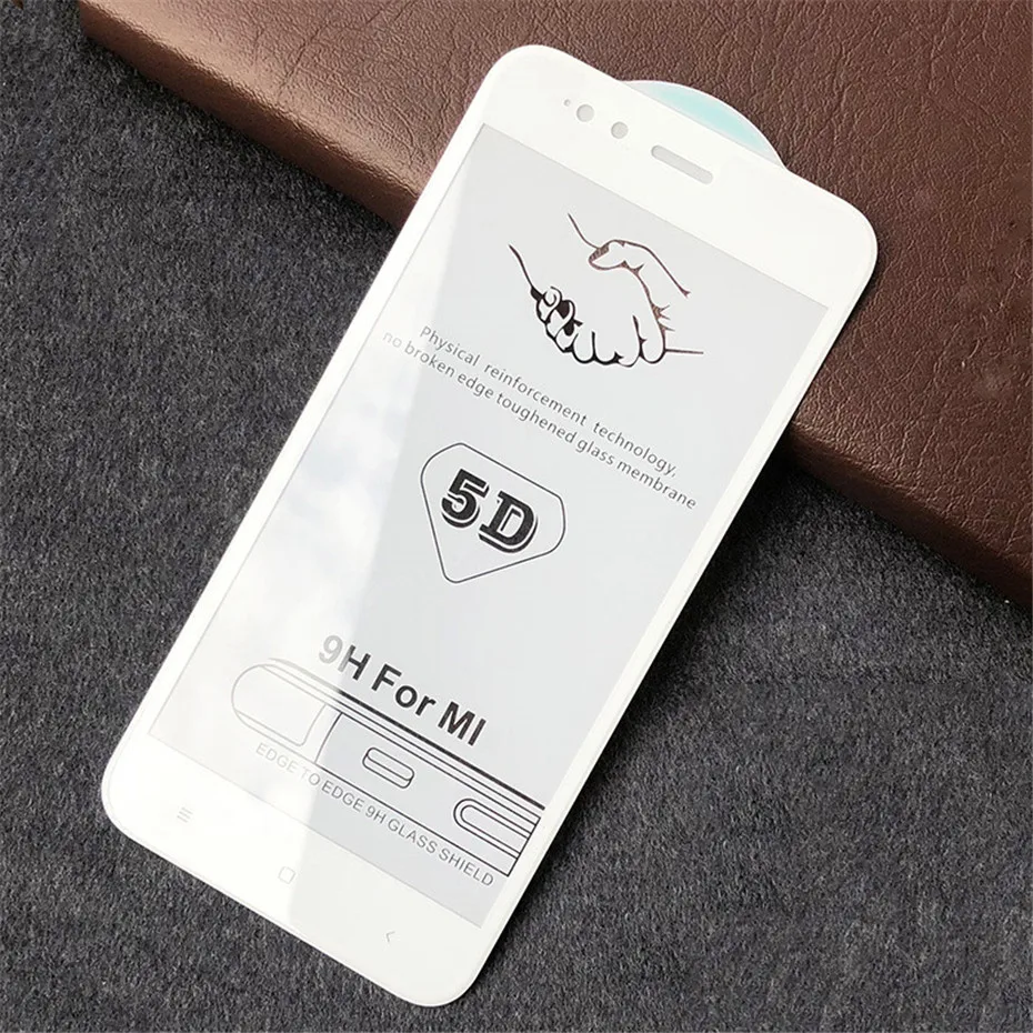 MOUSEMI 5D Glass For Xiaomi Redmi Note 5 5A Prime Pocophone F1 Protective Glass On Note 5 For Xiaomi Redmi Note 5 Pro Plus Glass (14)