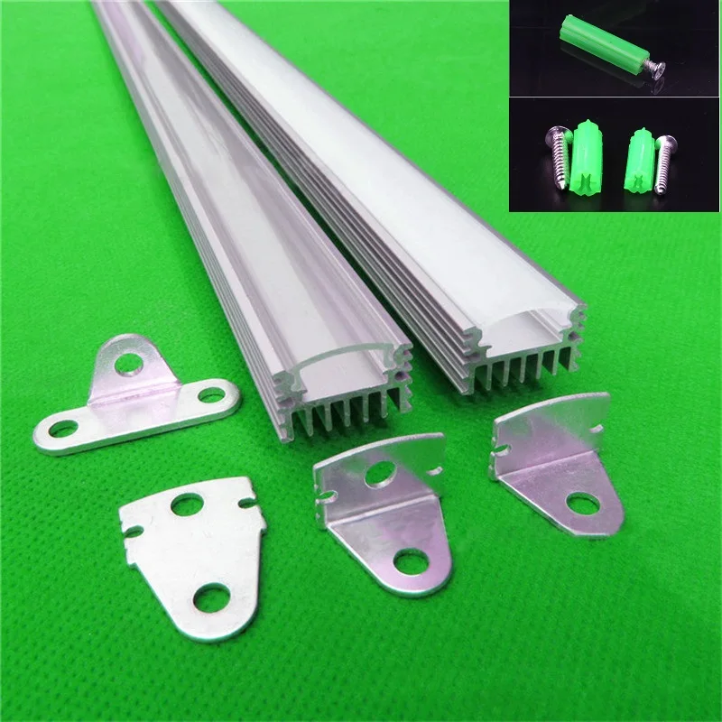 Buy 10x1m L end cap aluminum profile for led strip