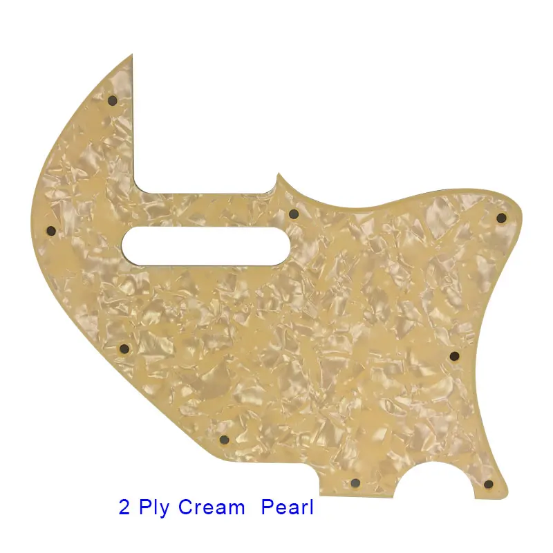 Pleroo гитарные аксессуары Pickguard 9 винт для Fender Merle Haggard Signature Telecaster Модифицированная Thinline гитарная пластина для царапин