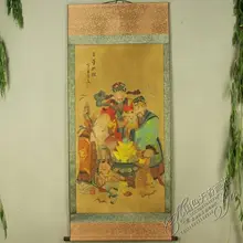 China Antique collection Boutique Calligraphy and painting Blessing Prosperity Longevity diagram