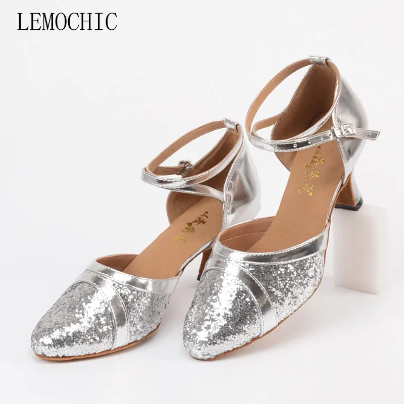 LEMOCHIC new listing high heels rumba latin tango jazz belly tap arena classical ballroom shoes high quality for dancing ladies LEMOCHIC new listing high heels rumba latin tango jazz belly tap arena classical ballroom shoes high quality for dancing ladies