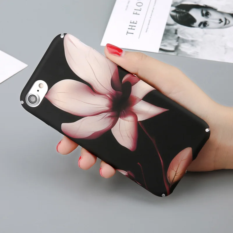 USLION Case For iPhone 7 6 X XR XS Max Flower Cherry Tree Hard PC Phone Cases Candy Colors Leaves Cover For iPhone 6 6s 7 8 Plus USLION Case For iPhone 7 6 X XR XS Max Flower Cherry Tree Hard PC Phone Cases Candy Colors Leaves Cover For iPhone 6 6s 7 8 Plus
