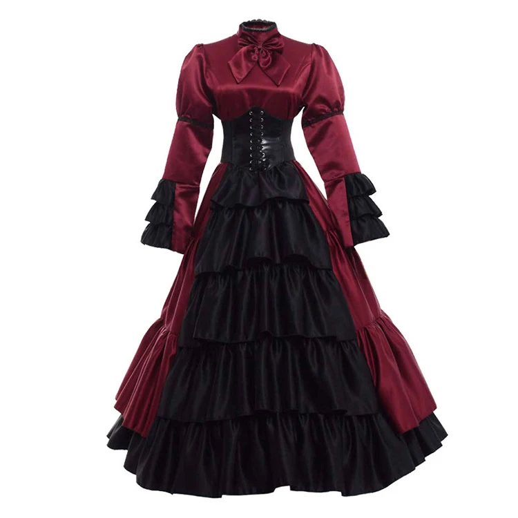 Corset Gothic Dress 1