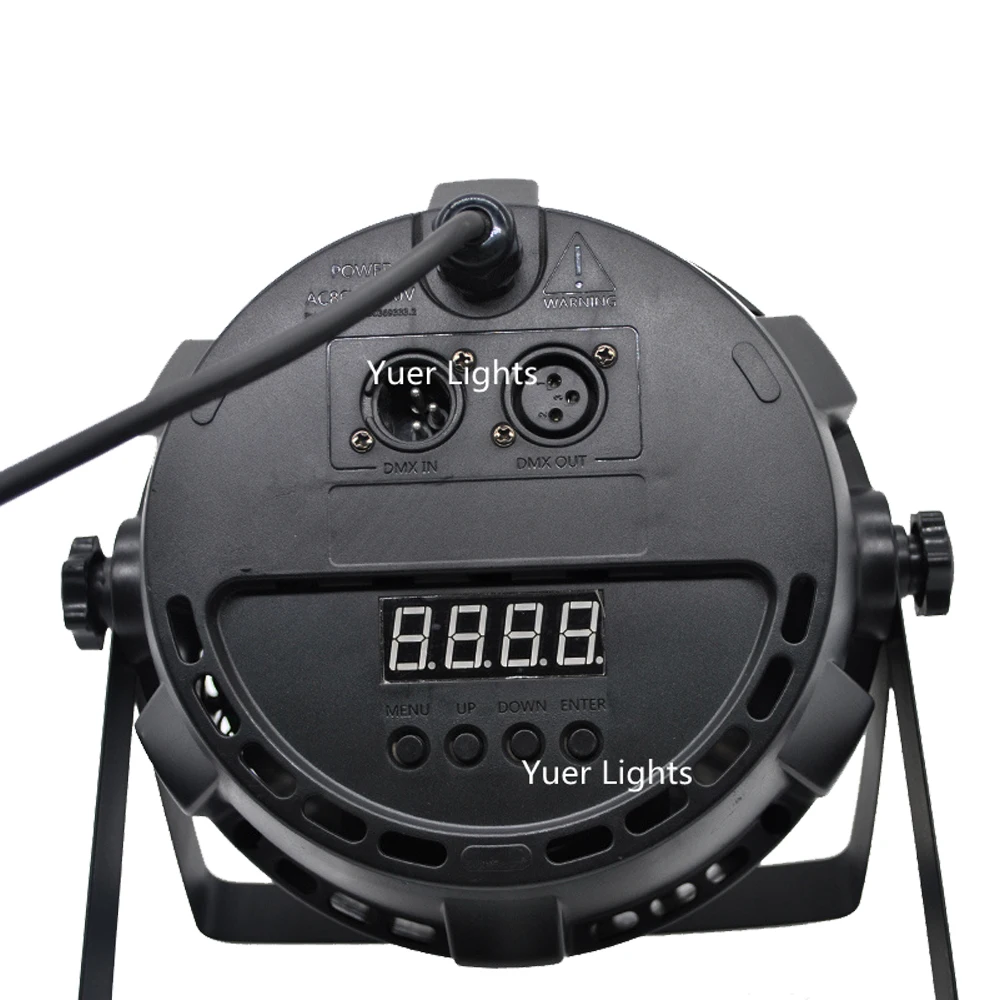 8 шт./лот 54x3 Вт Led Par Light RGBW высокомощная Светодиодная лампа DMX512 Can Disco DJ музыкальные