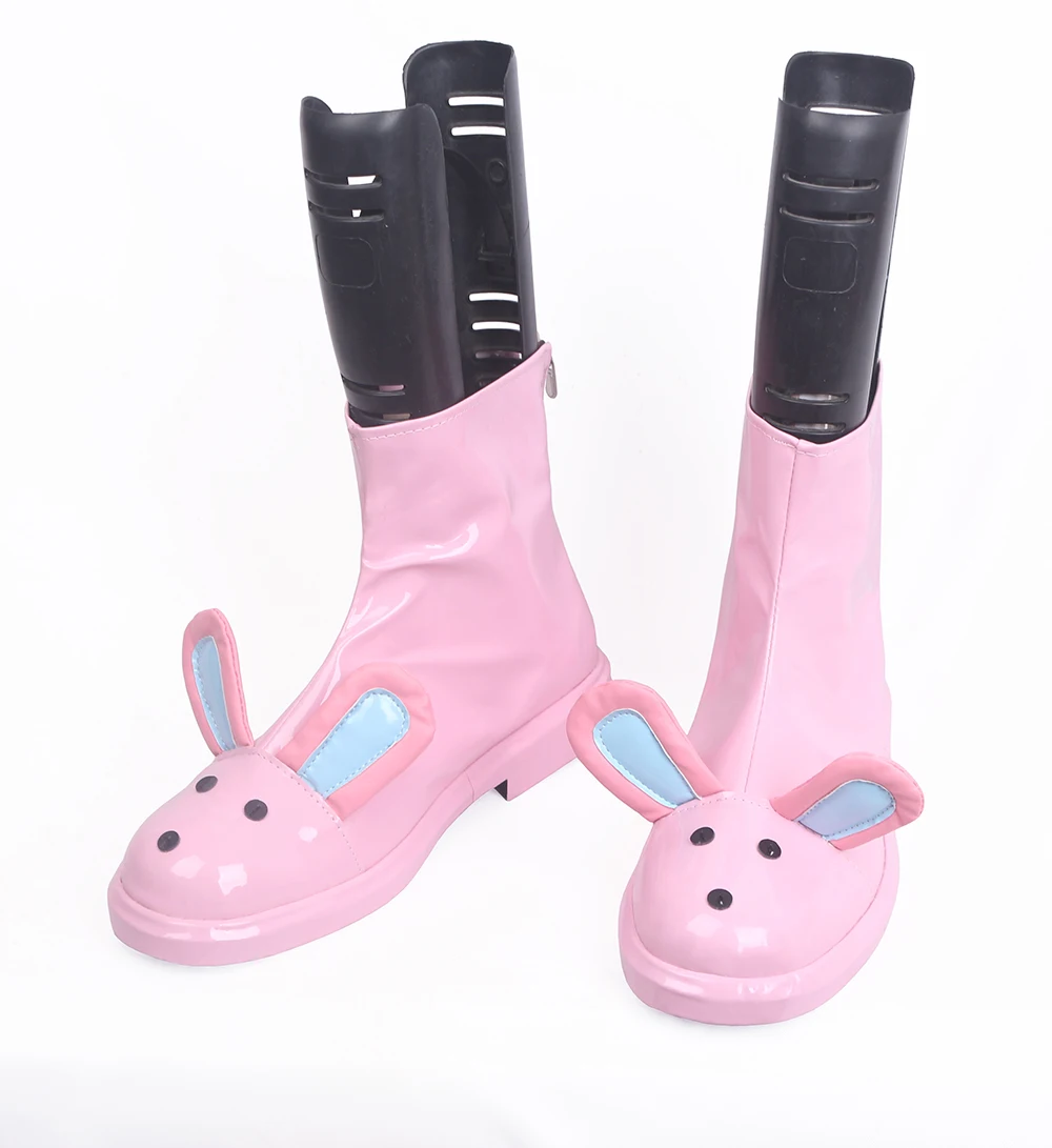 Rabbit Raider Pink Cosplay Boots (3)