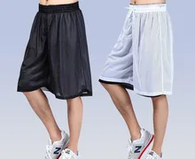 NEW 2020 Summer Outdoor Loose Breathable double-sided Basketball Shorts Fitness practice shorts Men Running shorts XS-XXL