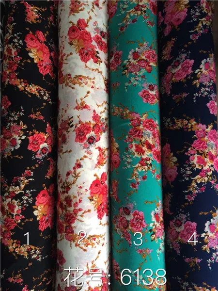 printed polyester chiffon fabric