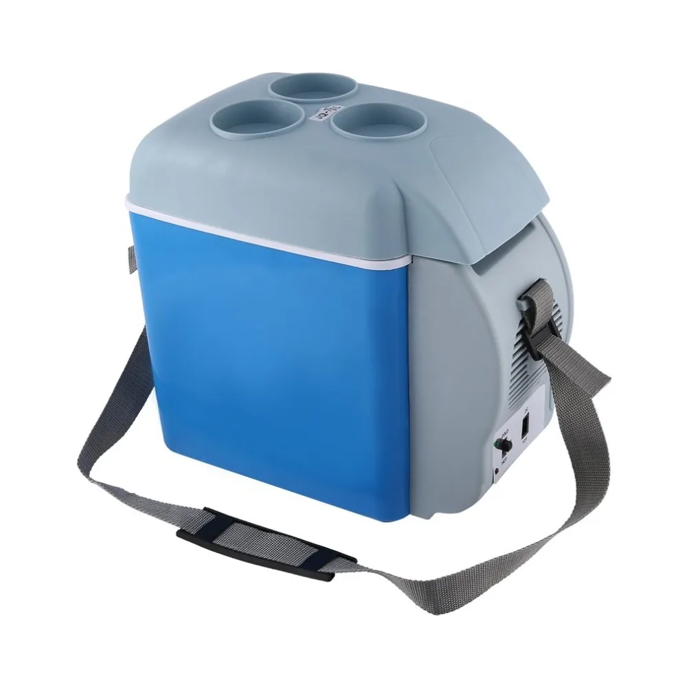 Multifunctional Car Fridge Portable Freezer Cooler Warmer Mini Camping Refrigerator Outdoor Refrigerator Travel Home 12V 7.5L mini 4l portable refrigerator fridge cooler warmer