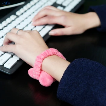 

[HFSECURITY] [HF Mouse Pads] Elastic Band Mini Wrist Pad Wonderful Gift Soft Computer Mice Mouse Pads Wrist