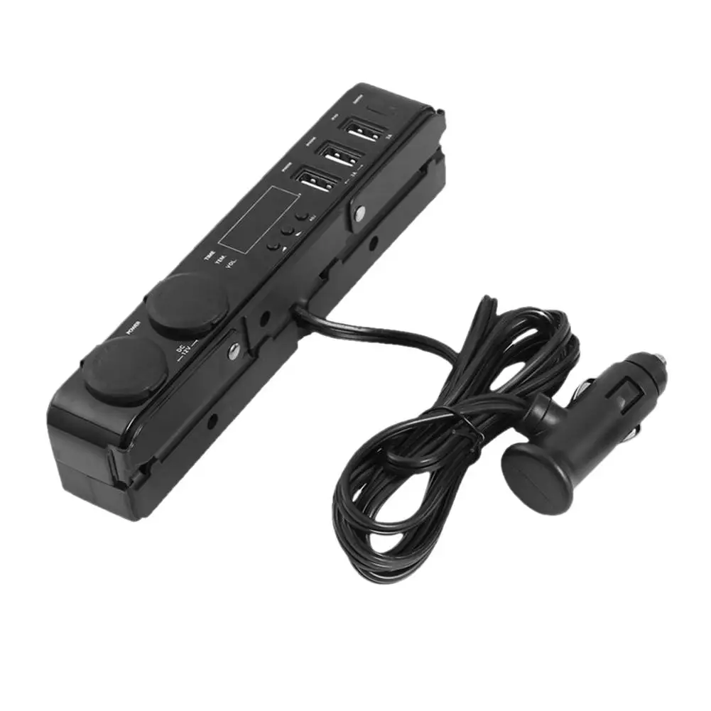 Универсальное автомобильное зарядное устройство USB для подголовника заднего
