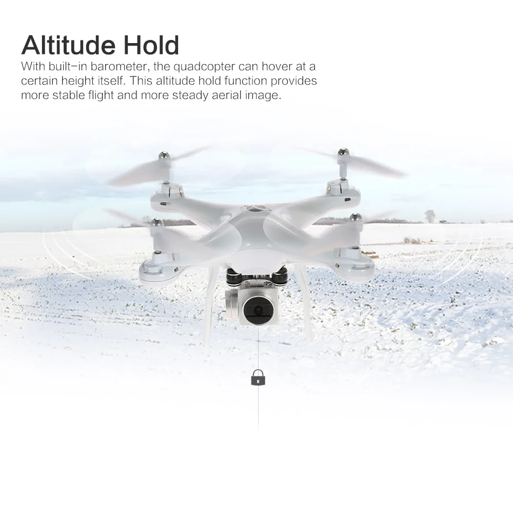 S10 2.4G 4CH 6-Axis Gyro WIFI FPV 2.0MP Camera Drone Quadcopter RC Helicopters Selfie Altitude Hold One-key Return Dron RTF (20)