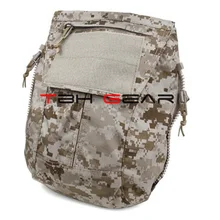 TMC тактический жилет молния сзади на пакет панели для AVS CPC JPC2.0 AOR1 AOR2 утилитарный подсумок сумка(SKU12050868