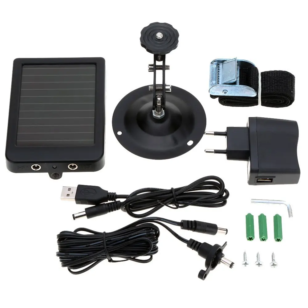 1500mah 6v Solar Charger or Solar Panel for Hunting trail Camera HC300A HC300M HC550M HC550M HC550G manufacture wholesaler (6)