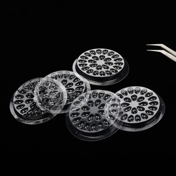 

Disposable Eyelash Flower Glue Adhesive Pallet Lashes Holder Sticker Plastic Pads Stand For Eyelash Extension Makeup Tools