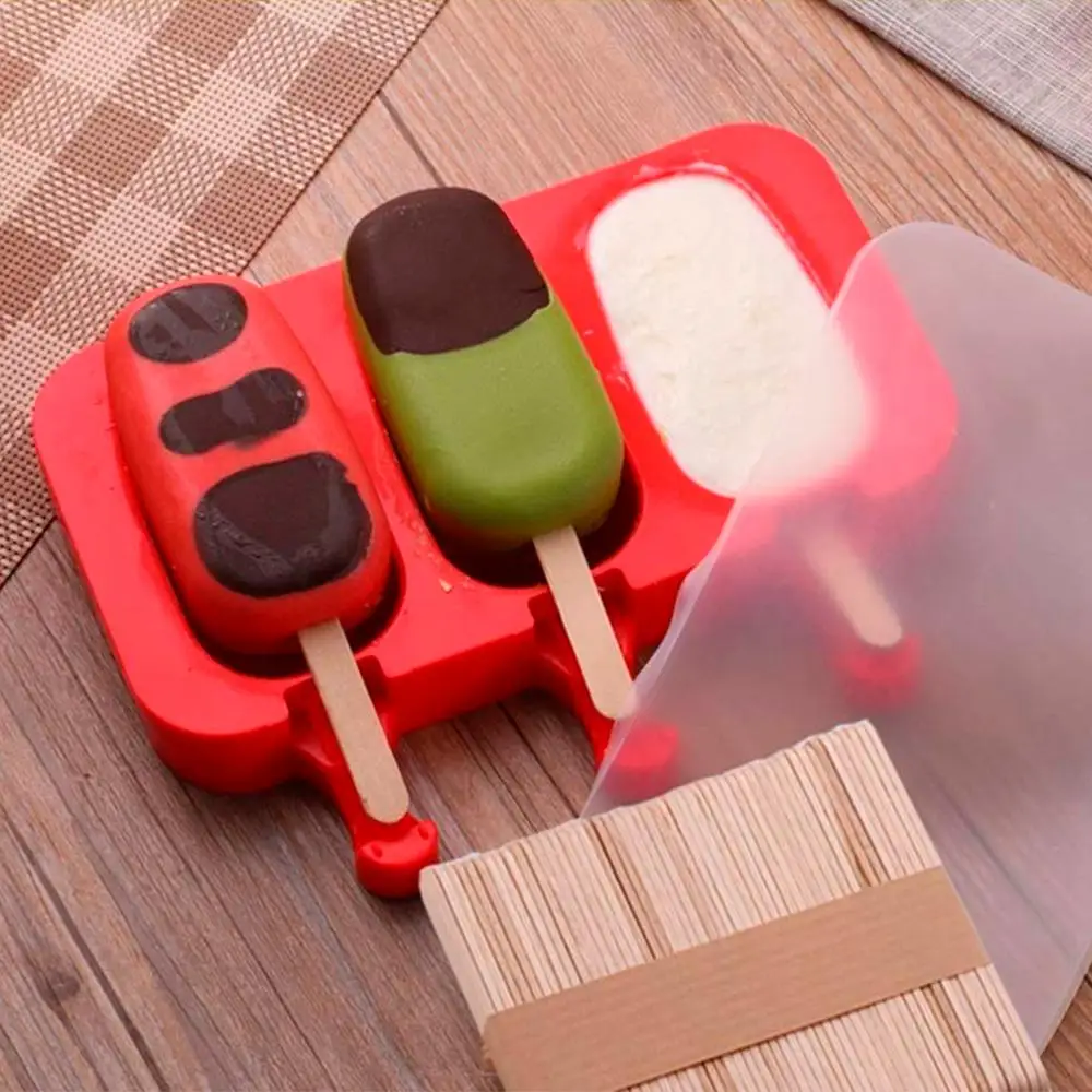 SHENGLAIKE1 овальная форма силиконовая форма для изготовления мороженого кролик формы для мороженого объёмная форма для льда инструменты для заморозки мороженого на палочке чайник держатель