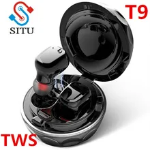 Situ беспроводные наушники bluetooth наушники стерео HiFI шумоподавление в ухо беспроводной QI быстрая зарядка гольф с микрофоном