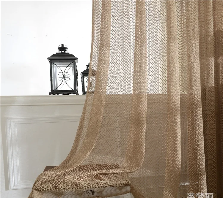 High villa Luxury curtains living room turquoise high window acid blue cottage curtains types 