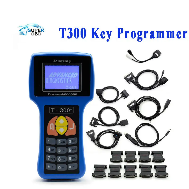 2017 Newest V16.8 T-Code T-300 T300 Key Programmer For Multi-Cars T 300 Auto Transponder Key By Read ECU-IMMO Spanish&English